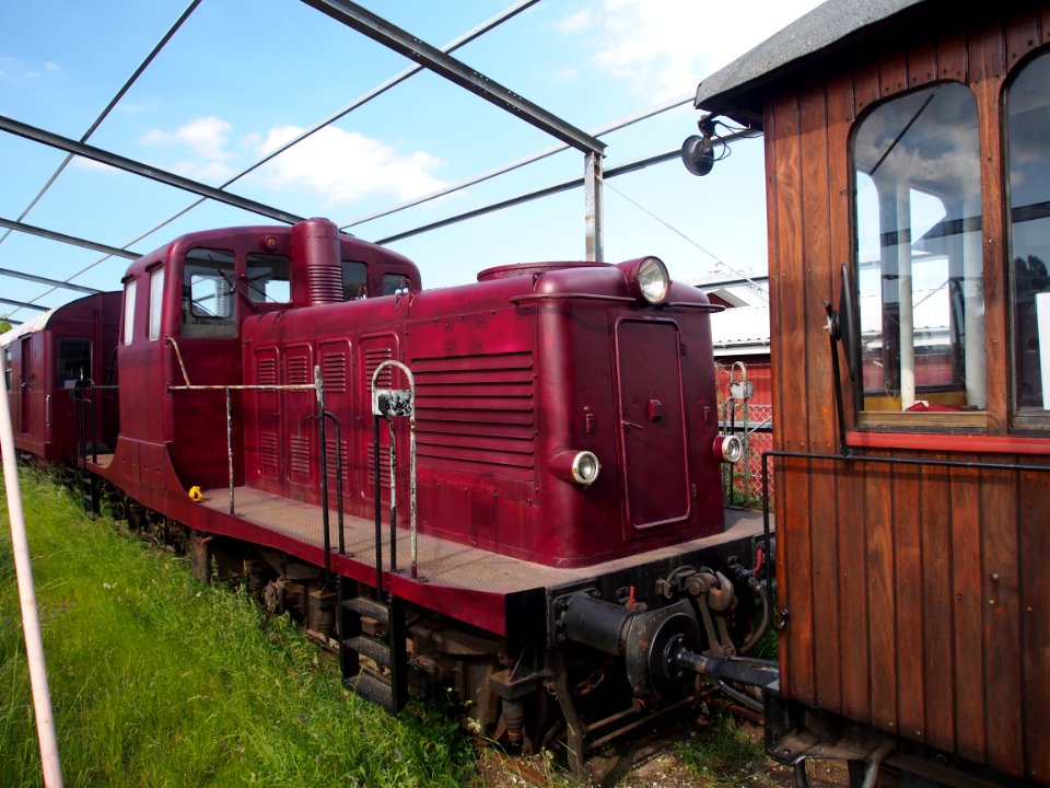 Locomotive near Køge station pic1