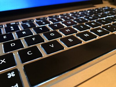 Digital computer keyboard mac photo