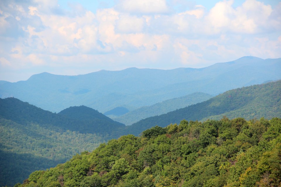 Locust Log Ridge (Union County) and Brasstown Bald, Oct 2018
