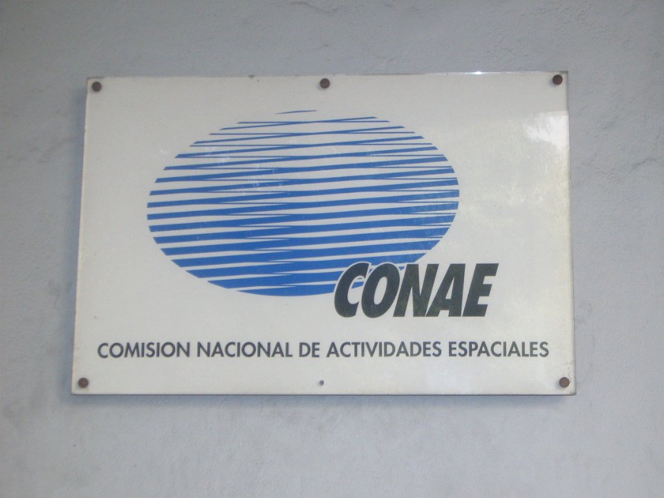 Logo de la CONAE en Capital