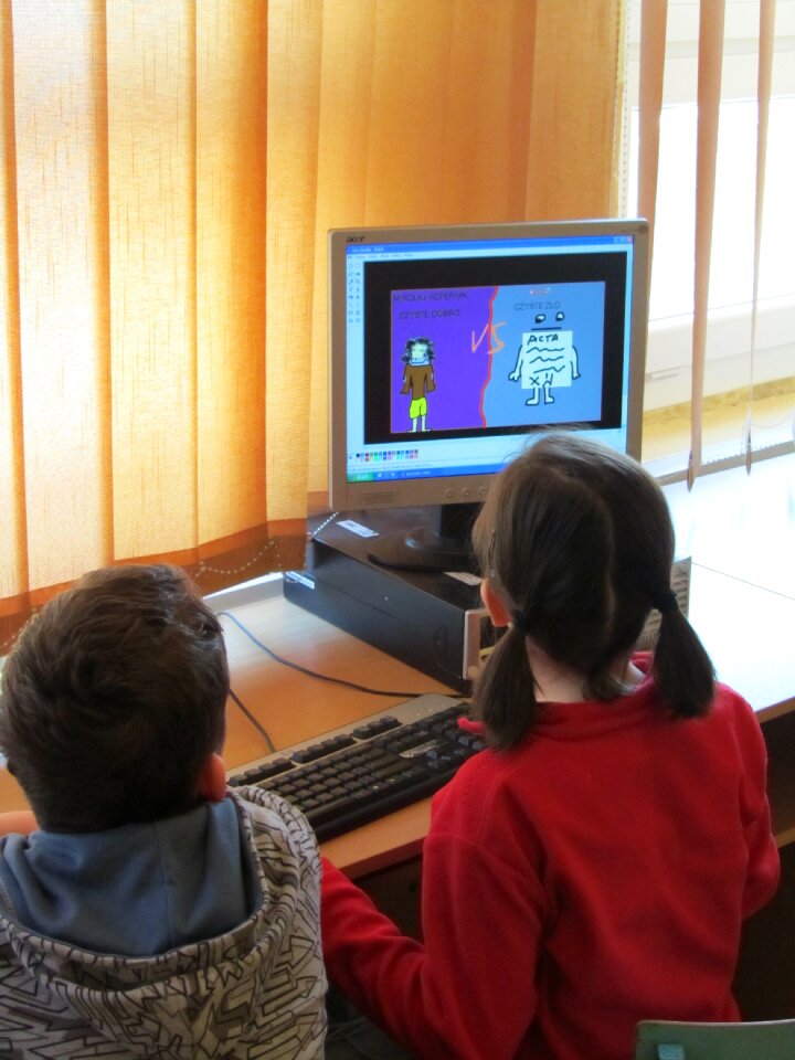 Drawing paint computer