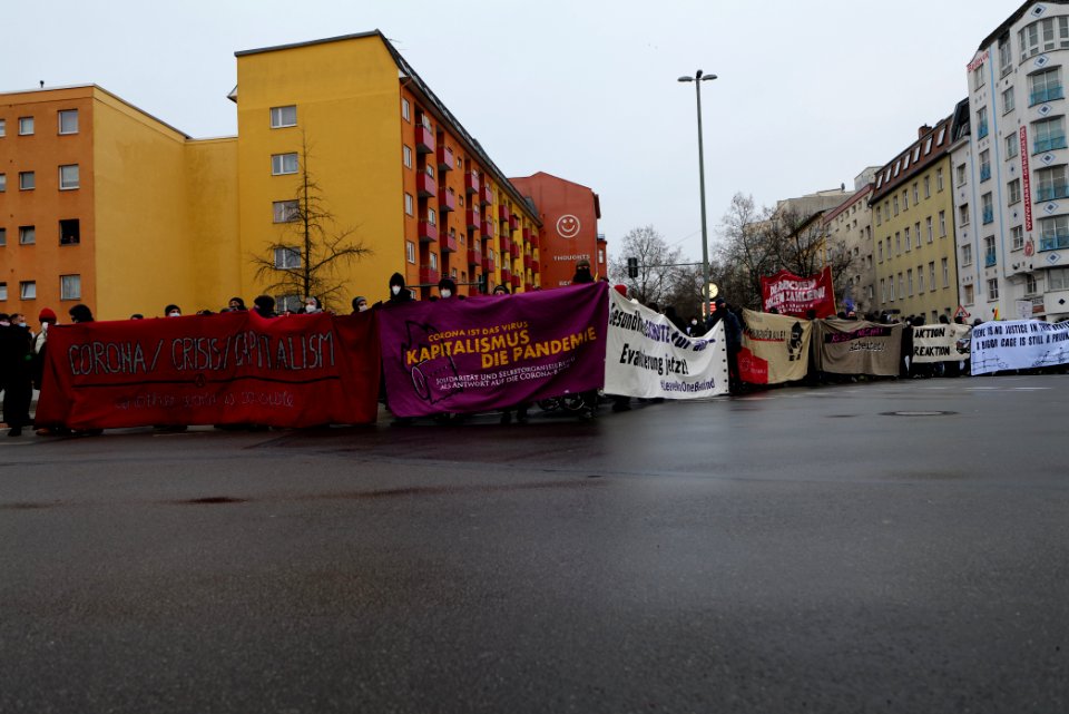 Lockdown Capitalism demonstration Berlin 2021-01-23 30