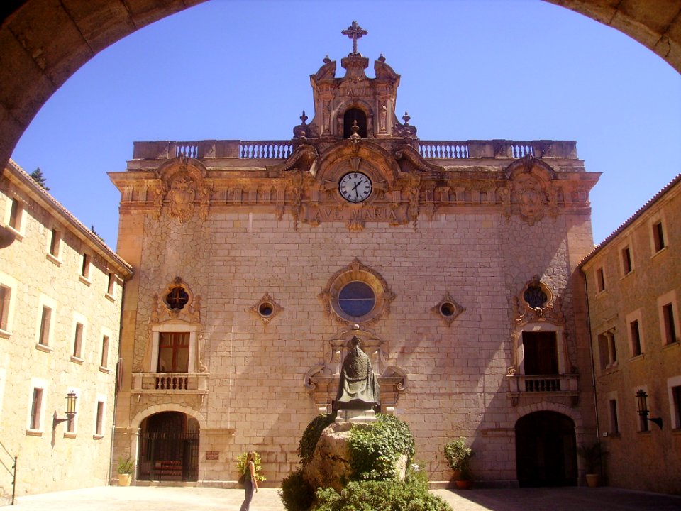 Lluc Kloster Nuestra Senora de Lluc Basilika Front 2