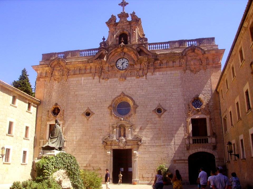 Lluc Kloster Nuestra Senora de Lluc Basilika Front 1