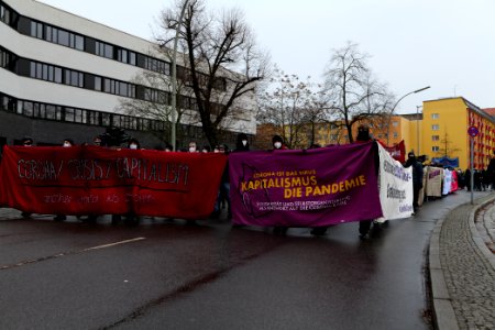 Lockdown Capitalism demonstration Berlin 2021-01-23 39