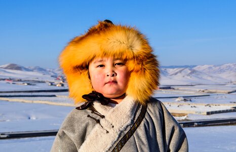Mongolia snow cold
