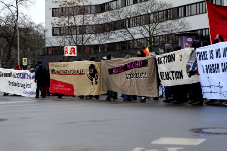 Lockdown Capitalism demonstration Berlin 2021-01-23 35