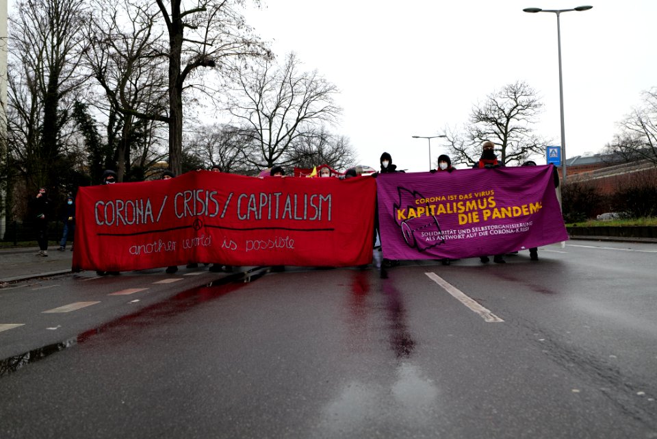 Lockdown Capitalism demonstration Berlin 2021-01-23 25