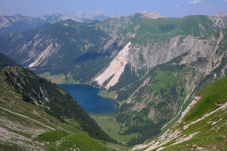 Gimpel allgäu alps bergsee