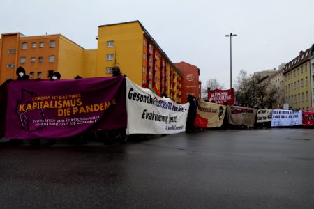 Lockdown Capitalism demonstration Berlin 2021-01-23 32