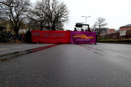 Lockdown Capitalism demonstration Berlin 2021-01-23 17