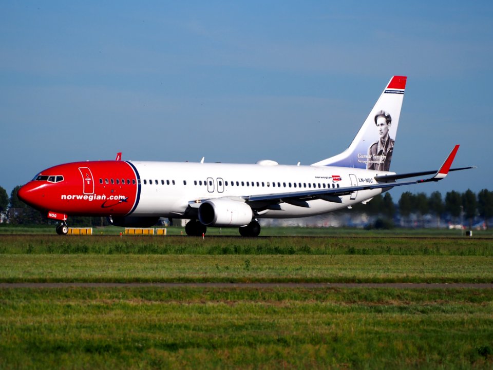 LN-NGG Norwegian Air Shuttle Boeing 737-8JP(WL) takeoff from Schiphol (AMS - EHAM), The Netherlands, 11june2014, pic-2