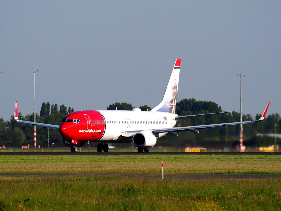 LN-NGA Boeing 737-800 Norwegian takeoff from Schiphol (AMS - EHAM), The Netherlands, 16may2014, pic-1