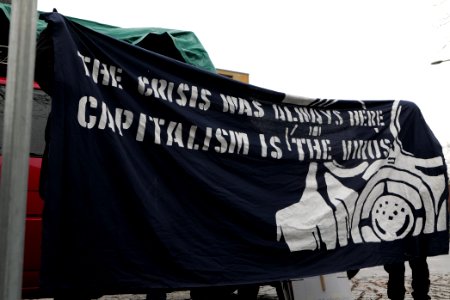 Lockdown Capitalism demonstration Berlin 2021-01-23 01