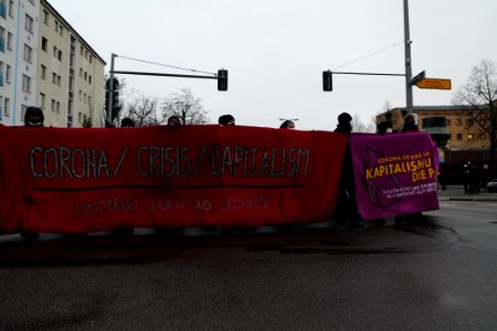 Lockdown Capitalism demonstration Berlin 2021-01-23 26