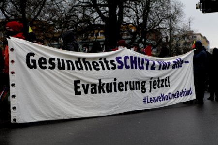 Lockdown Capitalism demonstration Berlin 2021-01-23 11