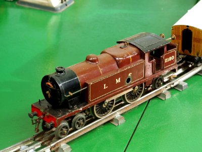 LMS 2180 Tin toy lokomotif, Musée du jouet de Colmar