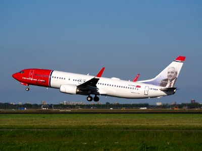 LN-NGA Boeing 737-800 Norwegian takeoff from Schiphol (AMS - EHAM), The Netherlands, 16may2014, pic-4