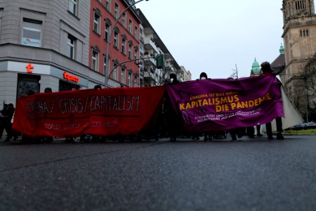 Lockdown Capitalism demonstration Berlin 2021-01-23 58