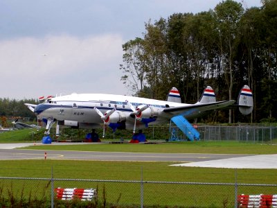 Lockheed L-749 Constellation N749NL at Lelystad (LEY - EHLE), The Netherlands, 03 October 2004