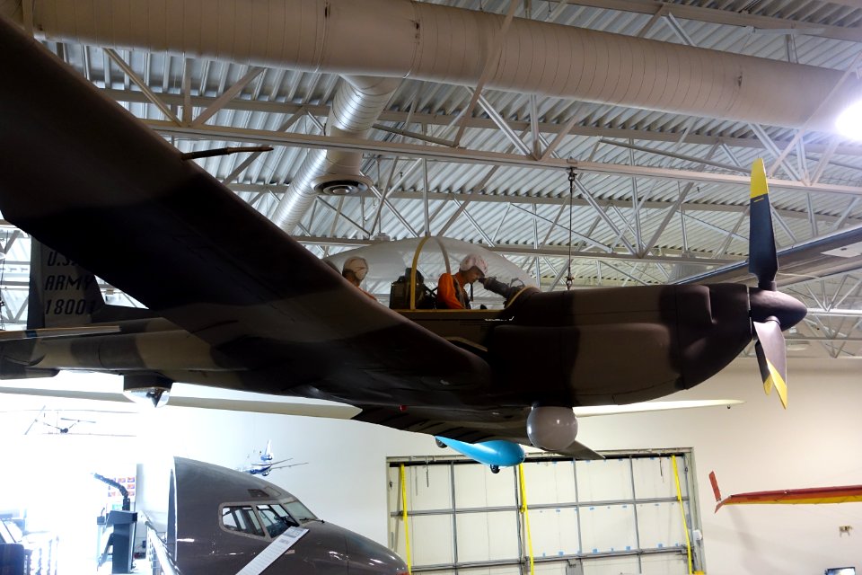 Lockheed YO-3A, used by the FBI for Los Angeles area surveillance from 1974-1978 - Hiller Aviation Museum - San Carlos, California - DSC03270