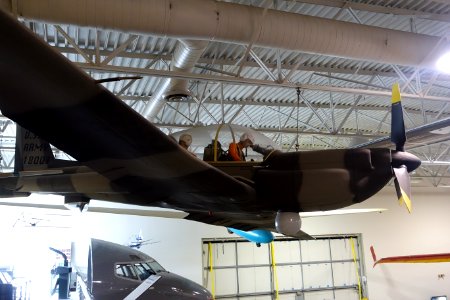 Lockheed YO-3A, used by the FBI for Los Angeles area surveillance from 1974-1978 - Hiller Aviation Museum - San Carlos, California - DSC03270