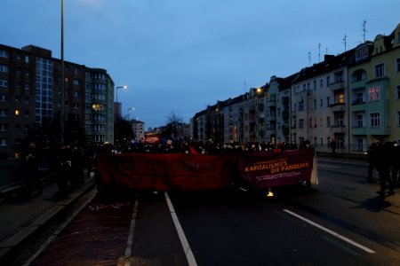 Lockdown Capitalism demonstration Berlin 2021-01-23 70