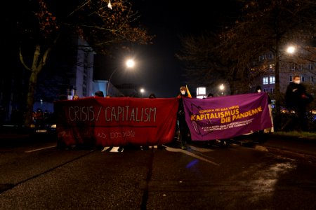 Lockdown Capitalism demonstration Berlin 2021-01-23 97