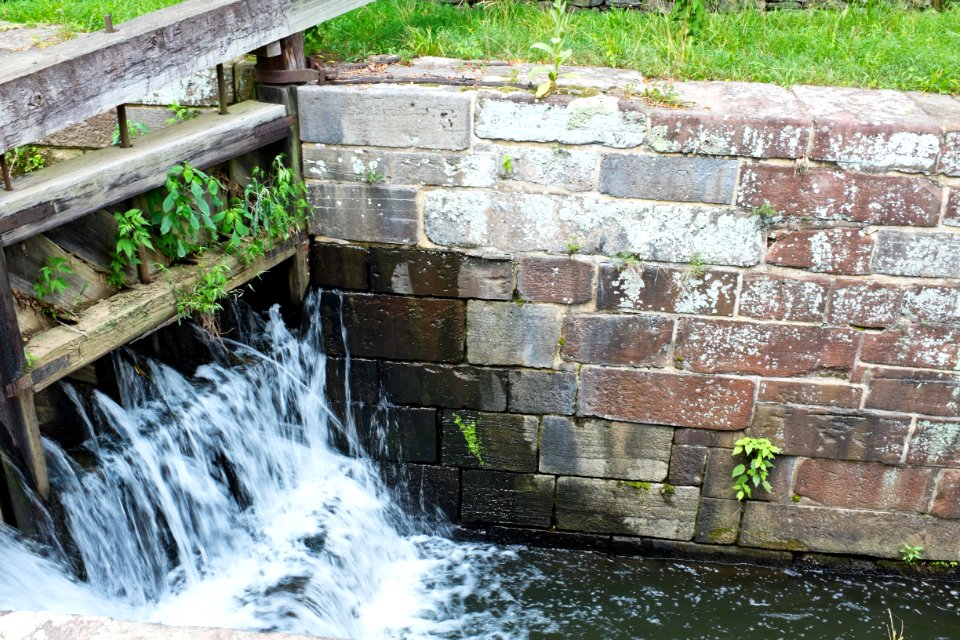 Lock 18 detail on Chesapeake and Ohio Canal