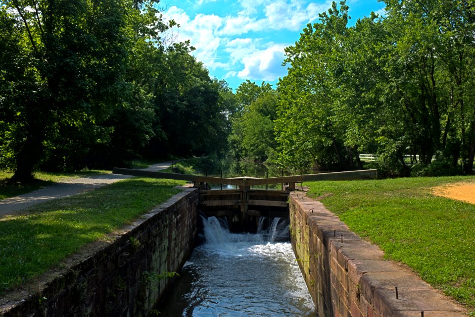 Lock 22 Pennyfield Lock Photomerge