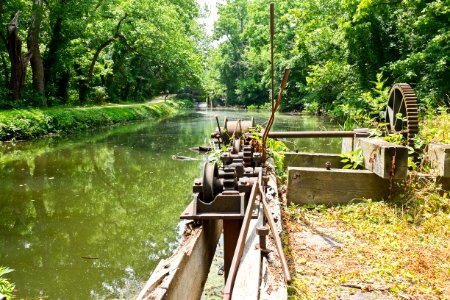 Lock 9 Mechanism, with Lock 10 in background