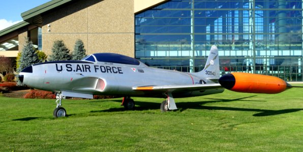 Lockheed T-33A Shooting Star, 1948 - Evergreen Aviation & Space Museum - McMinnville, Oregon - DSC00455
