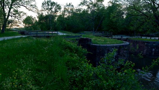 Lock 23 Violettes Lock and Guard Lock no 2 C and O Canal