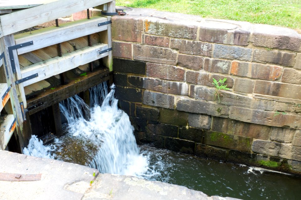 Lock 19 detail on Chesapeake and Ohio Canal