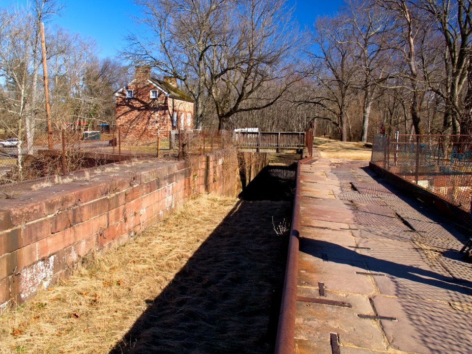 Lock 24 Rileys Lock in Winter