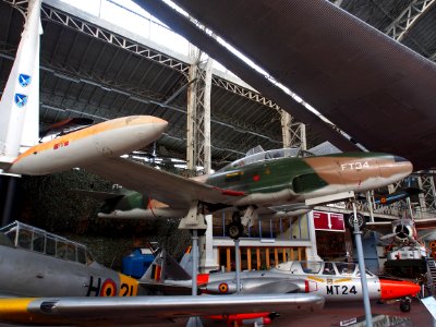 Lockheed T-33 in the Royal Military Museum Brussels
