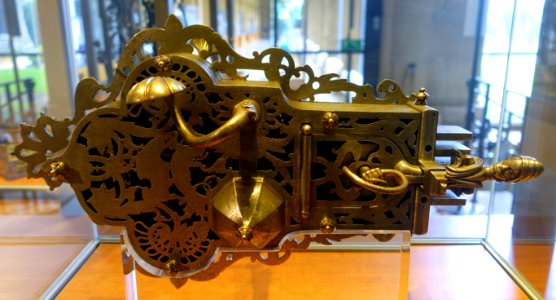 Lock, Germany, c. 1600, iron - Cinquantenaire Museum - Brussels, Belgium - DSC08679