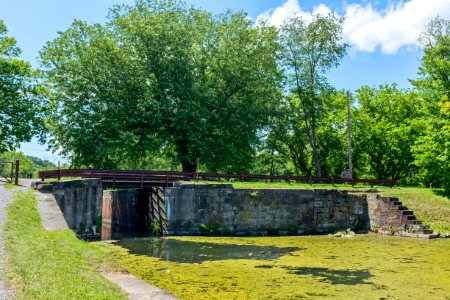 Lock 70 Approach from downstream