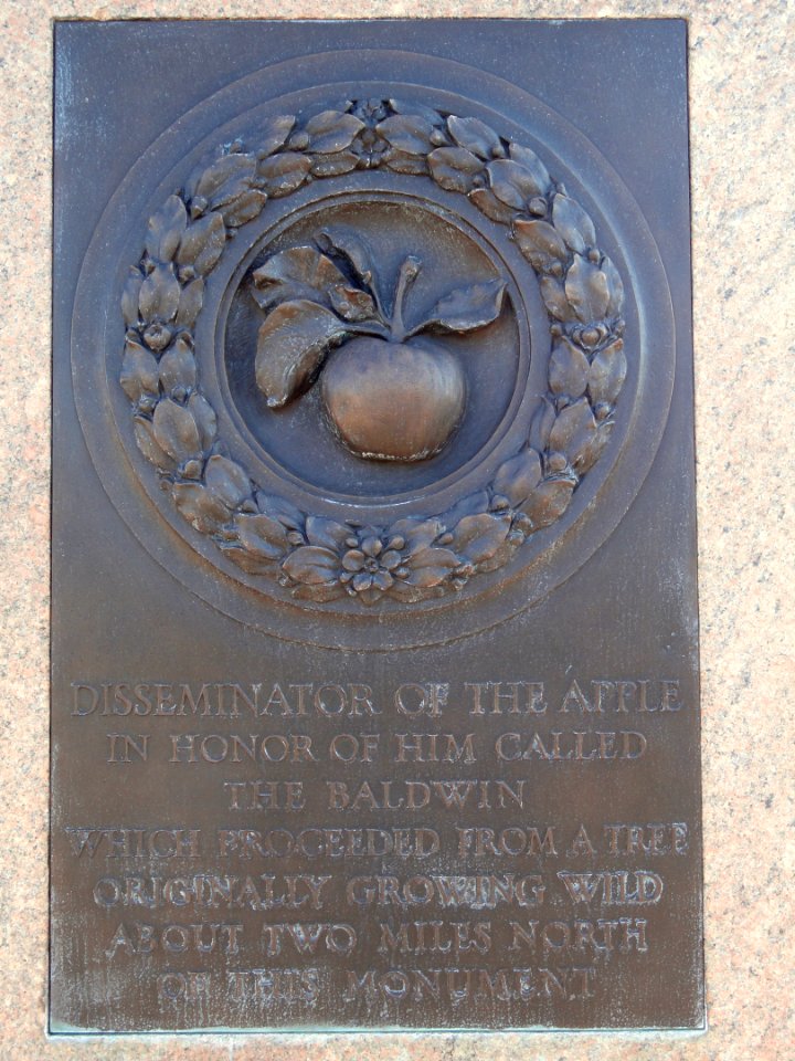 Loammi Baldwin by Herbert Adams, plaque - DSC04123