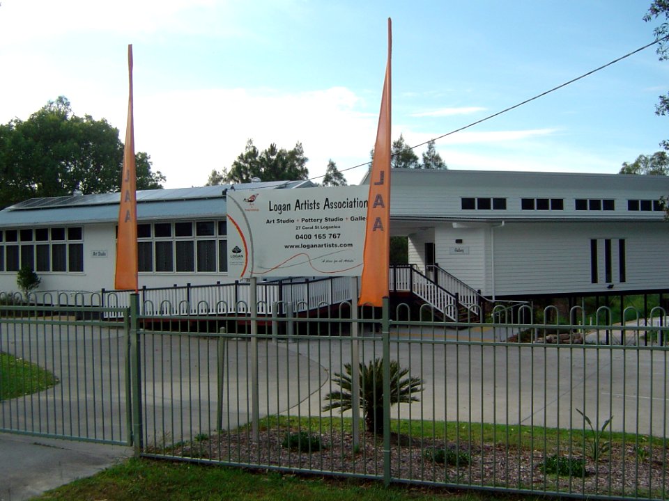 Logan Artists Association art gallery and studio