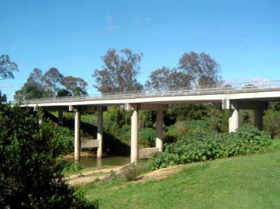 Logan River and bridge 3
