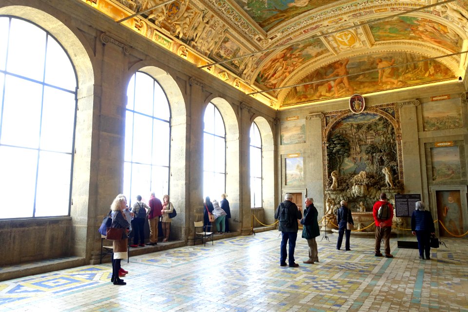 Loggia of Hercules - Villa Farnese - Caprarola, Italy - DSC02362