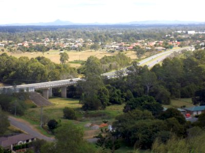 Logan Motorway at Tanah Merah, Queensland photo