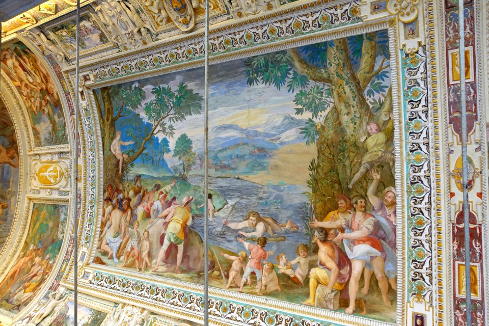 Loggia of Hercules - Villa Farnese - Caprarola, Italy - DSC02364