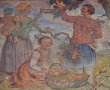 Lobisser - Fresko am Haus Johann-Offner- Straße 26 in Wolfsberg 3