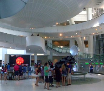 Lobby under Hayden ball jeh