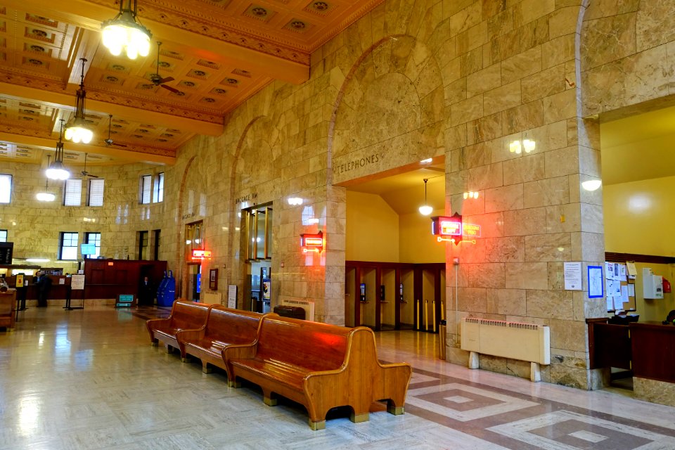 Lobby - Portland Union Station - Portland, Oregon - DSC01176