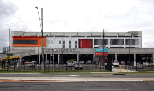 Logan Hospital from Loganlea Road photo