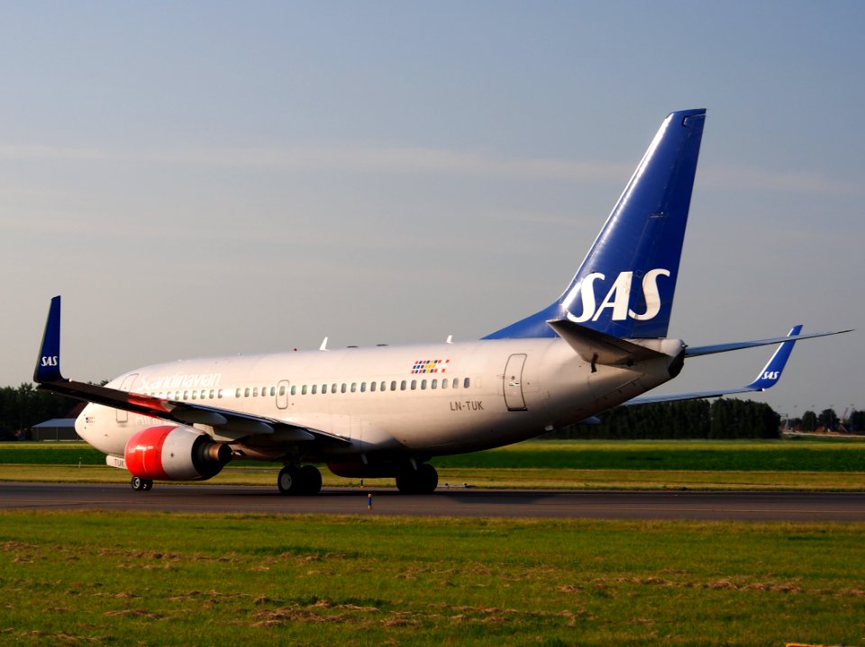 LN-TUK SAS Scandinavian Airlines Boeing 737-705(WL) - cn 29096 09juli2013 pic2