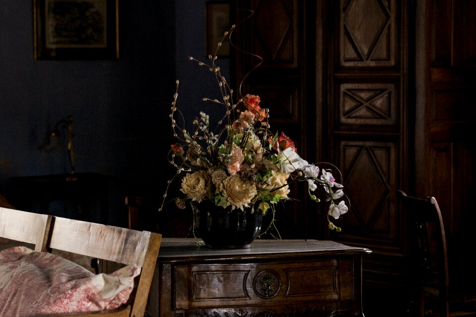 Flowers furniture table